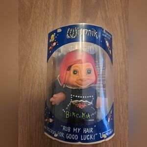 Bike Nik Troll Doll